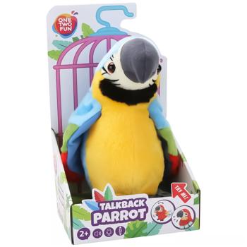 One Two Fun Rico Parrot Interactive Soft Toy 21cm in assortment - buy, prices for - photo 4