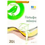 Гольфы Auchan женские бежевый 2 пары