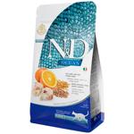Корм сухой Farmina N&D Ocean с треской, апельсином, овсом и спельтой для кошек 300г