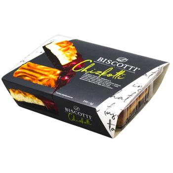 Тістечко Biscotti Чізкотті бісквітне 290г - купити, ціни на Auchan - фото 1