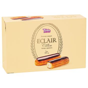 Tarta Eclair Cakes with Custard Cream 300g - buy, prices for MegaMarket - photo 1