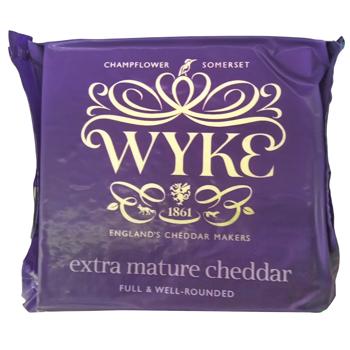 Wyke Cheddar Extra Mature and Delicious Cheese 48% 200g - buy, prices for METRO - photo 1