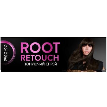 Тонирующий спрей Syoss Root Retoucher Темно-каштановый для маскировки седины и отросших корней 120мл - купить, цены на Идеал - фото 2