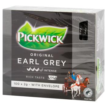 Чай черный Pickwick Earl Grey с бергамотом 2г*100шт - купить, цены на МегаМаркет - фото 2