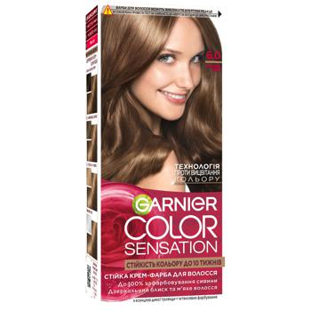 Крем-фарба для волосся Garnier Color Sensation №6.0 Лісовий горіх - купити, ціни на КОСМОС - фото 1