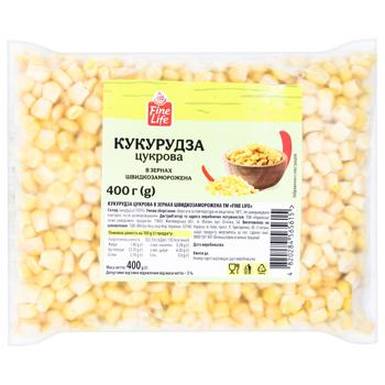 Fine Life Frozen Sweet Corn Kernels 400g