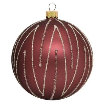 Koopman Christmas Ball with Glitter 10cm in Assortment - buy, prices for - photo 4