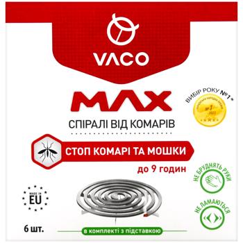 Спирали от комаров Vaco Max 6шт - купить, цены на МегаМаркет - фото 3