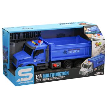 Cars S Dump Truck Toy 1:14 Blue - buy, prices for - photo 3