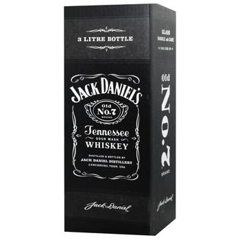 Віскі Jack Daniel`s Old No.7 40% 3л - купити, ціни на METRO - фото 3