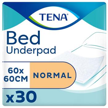 Пелюшки Tena Bed Normal вбираючі 60x60см 30шт - купити, ціни на Cупермаркет "Харків" - фото 1