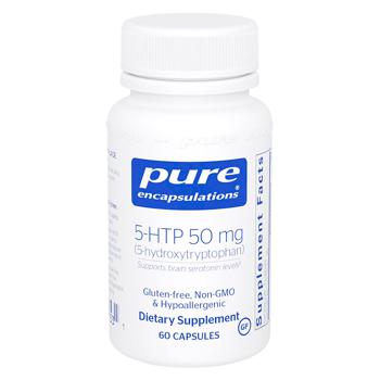 5-гидрокситриптофан Pure Encapsulations 5-HTP 50мг 60 капсул - купить, цены на Biotus - фото 1