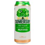 Сидр Somersby Яблуко 4,7% 0,5л