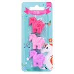 Stationery Erasers 3pcs