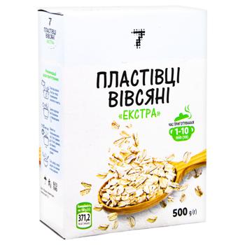 7 #1 Extra Oat Flakes 500g - buy, prices for COSMOS - photo 2