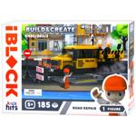 Конструктор IBlock Kids Hits Junior Ремонт дороги 185 деталей (38632)