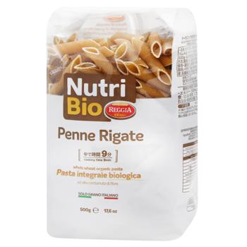 Макаронные изделия Reggia NutriBio Penne Rigate 500г - купить, цены на NOVUS - фото 1