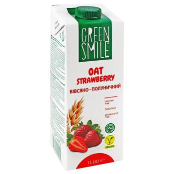 Green Smile Oat Drink with Strawberries 1l - buy, prices for Auchan - photo 2