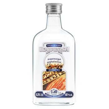 Nemiroff Nemyrivska Wheat Vodka 40% 250ml - buy, prices for NOVUS - photo 1