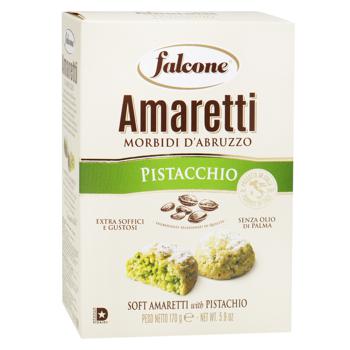 Falcone Amaretti with Pistachio Biscuits 170g - buy, prices for Epicentr FOOD - photo 2