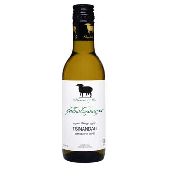 Koncho&Co Tsinandali White Dry Wine 13% 187ml - buy, prices for NOVUS - photo 1