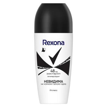 Антиперспирант шариковый Rexona Невидимый на черном и белом 50мл - купить, цены на Чудо Маркет - фото 3