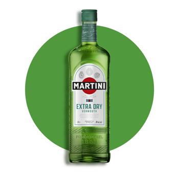 Martini Extra Dry White Vermouth 18% 1l - buy, prices for Ideal - photo 2