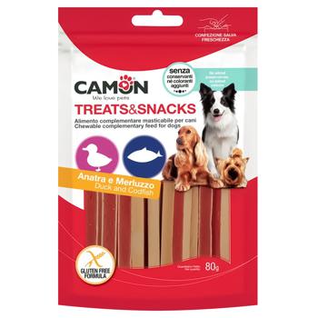 Camon Duck and Cod Treats for Dogs 80g - buy, prices for Vostorg - photo 1