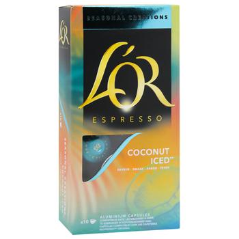 L'or Coconut Iced Coffee Capsules 5.2g*10pcs