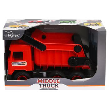 Tigres Middle Dump Truck Toy - buy, prices for ULTRAMARKET - photo 3