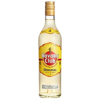 Havana Club Original Anejo 3 Anos Rum 37.5% 0.5l - buy, prices for MegaMarket - photo 1