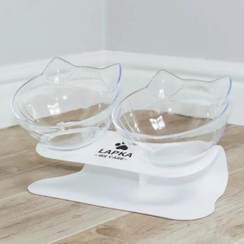 Lapka Plastic Double Bowl on Stand 2x400ml - buy, prices for MasterZoo - photo 4