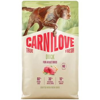 Корм сухой Carnilove True Fresh с уткой для собак всех пород 4кг - купить, цены на MasterZoo - фото 1