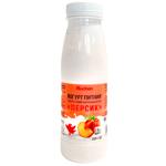 Yogurt Auchan peach 2.5% 250ml Ukraine
