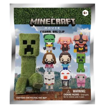 Monogram Minecraft Movie S1 Figurine with Bag Clip in Assortment - buy, prices for NOVUS - photo 1