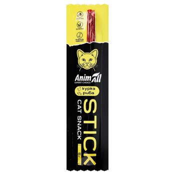 AnimAll Stick Chicken and Fish Treats for Cats 5g - buy, prices for Auchan - photo 1