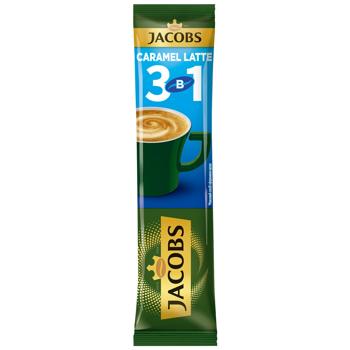 Jacobs Caramel Latte 3in1 Coffee Drink 12.3g - buy, prices for METRO - photo 1