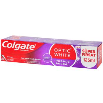 Зубная паста Colgate Optic White Purple Reveal 125мл - купить, цены на Идеал - фото 2