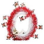 Red Wreath Decoration 20cm 2308-3573