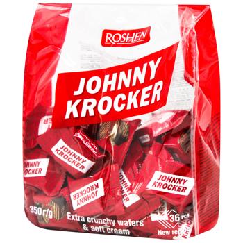 Цукерки Roshen Johnny Krocker Choco 350г - купити, ціни на Ідеал - фото 1