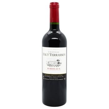 Château Haut Terrasson Red Dry Wine 12.5% 0.75l - buy, prices for METRO - photo 1