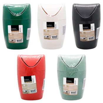 Excellent Houseware Waste Bin 1.5l in assortment