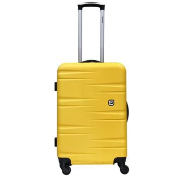 Airport Zeb 4К50 S23 Yellow Suitcase 41x62x23cm - buy, prices for - photo 1