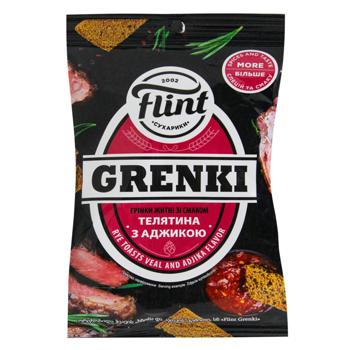 Flint Rye Rusks with Adjika Flavor 55g