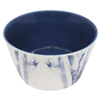 Blue Wood Ceramic Salad Bowl - buy, prices for - photo 6