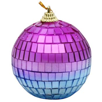 Koopman Mirror Christmas Ball 7.6cm Multi-Colored - buy, prices for - photo 2