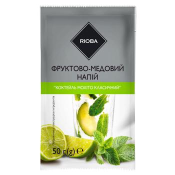 Rioba Mojito Classic Cocktail Concentrate Fruit-honey Tea 50g - buy, prices for METRO - photo 1