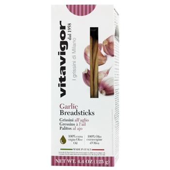 Vitavigor Breadsticks with Garlic 125g - buy, prices for COSMOS - photo 2