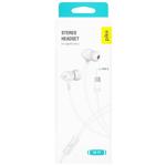 Piko EP-103WTM Type-C White Headset