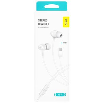 Piko EP-103WTM Type-C White Headset